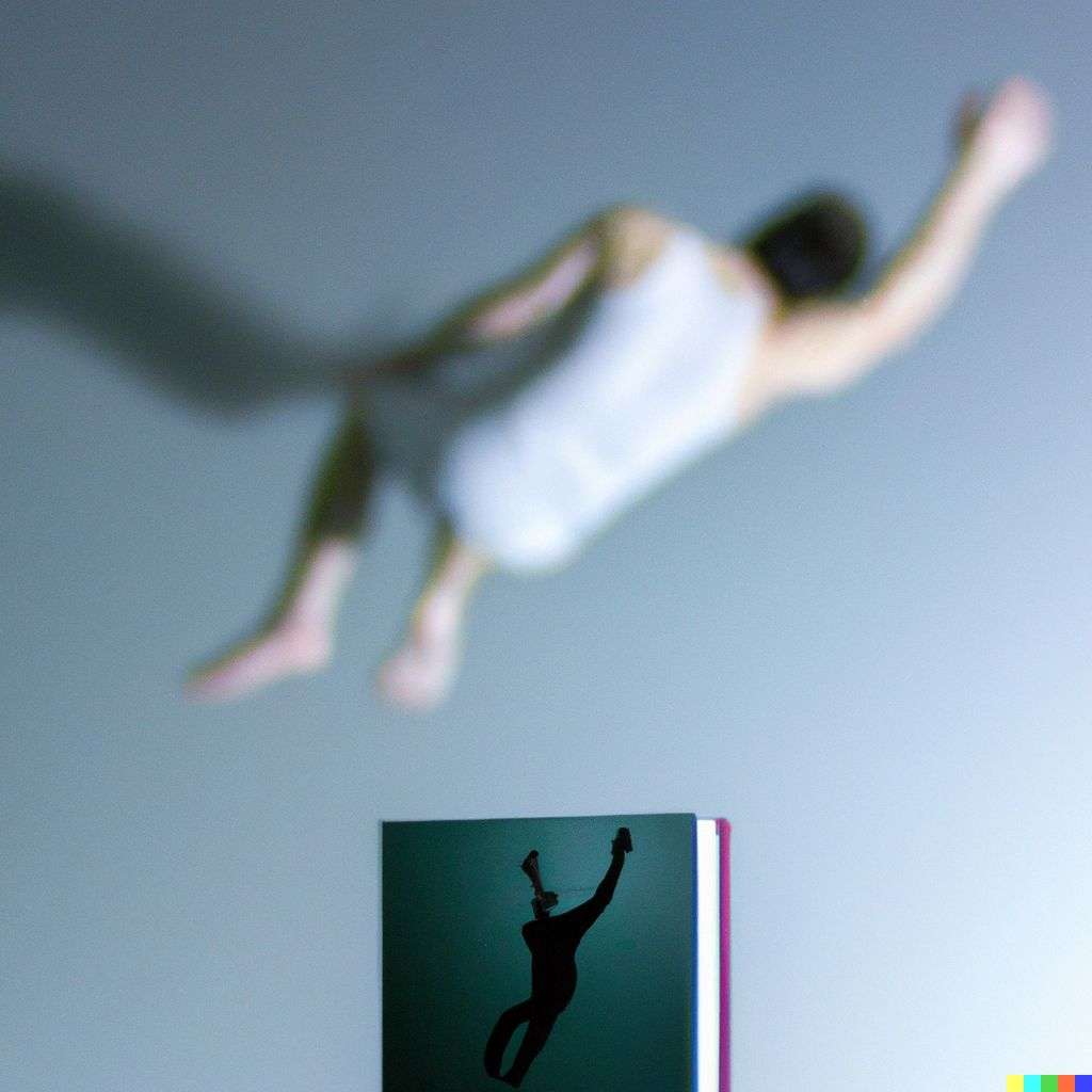 the discovery of gravity, photograph, slow shutter speed, 1s